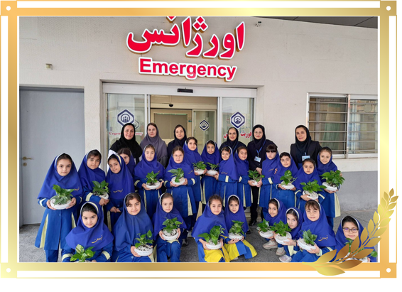 دیدار با پرستان بیمارستان شفا