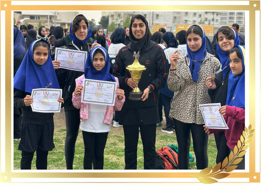 نائب قهرمان مسابقات دو و میدانی 